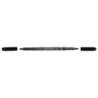 Маркер двусторонний для CD/DVD/BD ЧЕРНЫЙ CENTROPEN, 0,6 мм/2,5 мм, 3616, ш/к 27693, 636160112