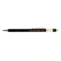 Карандаш цанговый металлический KOH-I-NOOR, грифель 2,0мм, корпус черный, 5900CN1005KK