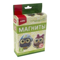 Магниты из гипса "Маленькие совята" 2 формы  5+