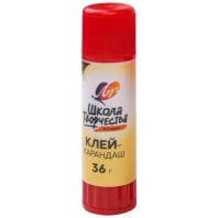 Клей-карандаш ЛУЧ "Школа творчества", 36 г, PVP основа, 29С 1738-08