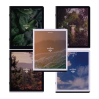 Тетради ДЭК А5 48 л. КОМПЛЕКТ 5 шт. BRAUBERG скоба, клетка, матовая ламинация, "Природа", 404954 Тетради ДЭК А5 48 л. КОМПЛЕКТ 5 шт. BRAUBERG скоба, клетка, матовая ламинация, "Природа", 404954