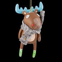 Украшение ErichKrause Decor Олень с глазами 11.5см Украшение ErichKrause Decor Олень с глазами 11.5см