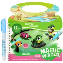 Раскраска  водная с маркером Животные|Оф|044019|SR-13393-7