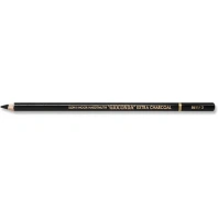 Карандаш угольный KOH-I-NOOR, 1шт., "Gioconda" EXTRA, черный, B, 8811002003KS