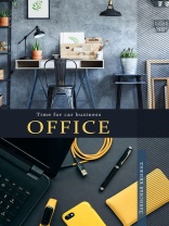 ЗАПИСНАЯ КНИГА А4 160л. ИДЕАЛЬНЫЙ ОФИС-6 (160-5763) (перепл. 7БЦ, глянц.ламинация)|Из|160-5763