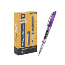 Ручка шар. синяя  "Flair" WRITO-METER, пластик, 0,6мм|Оф|048384|F-743/син.