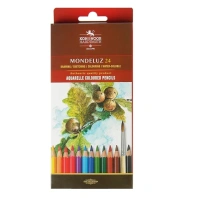 Карандаши цвет. акварельные 24цв Koh-I-Noor "Mondeluz"
