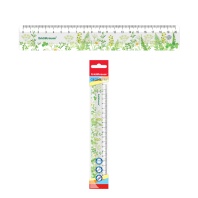 Линейка пластиковая ErichKrause Ромашка, 20см, в пакете