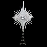 Верхушка ErichKrause Decor Сияние белая 20см