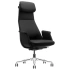 Кресло HAWASAN PREMIUM EX-840 STELLAR, синхромеханизм, алюминий, экокожа, черное, 533241