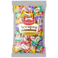 Конфеты глазированные АЗОВСКАЯ Козинак и халва 1000 г Конфеты глазированные АЗОВСКАЯ Козинак и халва 1000 г
