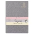 Тетрадь 60 л. в клетку обложка кожзам под рогожку, сшивка, B5 (179х250мм), СЕРЫЙ, BRAUBERG HARMONY, 403839 Тетрадь 60 л. в клетку обложка кожзам под рогожку, сшивка, B5 (179х250мм), СЕРЫЙ, BRAUBERG HARMONY, 403839