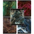 Тетради ДЭК А5 48 л. КОМПЛЕКТ 5 шт. BRAUBERG, скоба, клетка, SoftTouch, фольга, "Marble", 404680