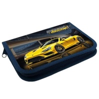 Пенал 1 отд. (190*130*27) молния, лам.картон "Авто Strong"