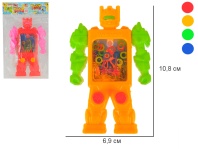 Игра водяная с кольцами "Робот" 10см 4 вида