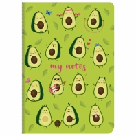 Тетрадь 40 л. в клетку обложка SoftTouch, бежевая бумага 70 г/м2, сшивка, А5 (147х210 мм), МИЛЫЕ АВОКАДО, BRAUBERG, 403770 Тетрадь 40 л. в клетку обложка SoftTouch, бежевая бумага 70 г/м2, сшивка, А5 (147х210 мм), МИЛЫЕ АВОКАДО, BRAUBERG, 403770