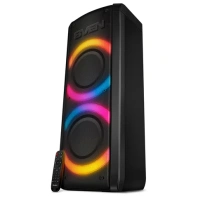 Колонка портативная SVEN PS-710, 100 Вт, TWS, Bluetooth, FM, USB, microSD, LED-дисп, черн, SV-021696