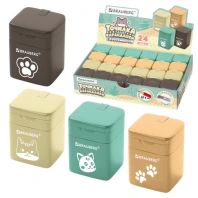 Точилка кросс-серия МИЛЫЕ КОТЫ, с контейнером, корпус ассорти, BRAUBERG, 273226 Точилка кросс-серия МИЛЫЕ КОТЫ, с контейнером, корпус ассорти, BRAUBERG, 273226