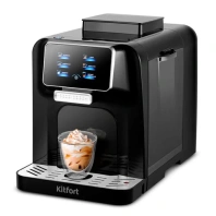 Кофемашина KITFORT КТ-7465, 1480 Вт, объем 1,2 л, для зерен 100 г, автокапучинатор, б, КТ-7424 Кофемашина KITFORT КТ-7465, 1480 Вт, объем 1,2 л, для зерен 100 г, автокапучинатор, б, КТ-7424