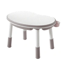 Стол детский трансформер 3 в 1 BRABIX KIDS CT-001, растущий, 2-8 лет, пластик, серый,, 533290