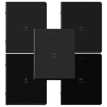 Тетради ДЭК А5 48 л. КОМПЛЕКТ 5 шт. BRAUBERG скоба, клетка, SoftTouch, "Ритм", 404915