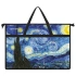 Папка для рисунков и чертежей с ручками BRAUBERG А3, пластик, молния сверху, "Van Gogh", 274540 Папка для рисунков и чертежей с ручками BRAUBERG А3, пластик, молния сверху, "Van Gogh", 274540