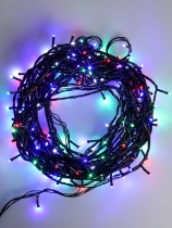Гирлянда электрическая уличная 20м, 200LED неоновая 220 В, мультицвет