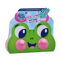 Бомбочки для ванн "ELLYFUN Зверюшки" Лягушонок 2шт, розовый 90гр