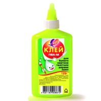 Клей ПВА-М 125г с дозатором желтый флакон ЛУЧ 20С 1354-08|ДЖ|20С 1354-08