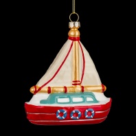 Украшение ErichKrause Decor Парусник 10.5см Украшение ErichKrause Decor Парусник 10.5см