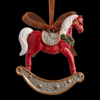 Украшение ErichKrause Decor Лошадка-качалка 8.5см Украшение ErichKrause Decor Лошадка-качалка 8.5см