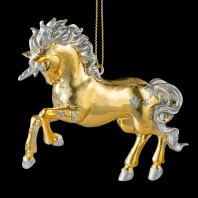 Украшение ErichKrause Decor Единорог Luxury Metallic 8см