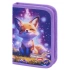 Пенал BRAUBERG KIDS, 1 отделение, 2 откидные планки, 21х14 см, "Chilling fox", 274544