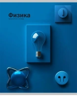 TМ Prof-Press Тетрадь КЛЕТКА 48л. ФИЗИКА «НА УРОКЕ» (48-2376) софт-тач|Из|48-2376