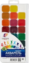 Краски акварельные 24цв "Классика" пласт упак е/п ЛУЧ 19С 1294-08|ДЖ|19С 1294-08