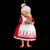 Украшение ErichKrause Decor Миссис Санта 13см