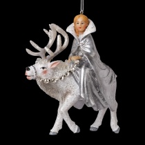 Украшение ErichKrause Decor Снежная Королева на олене 11см