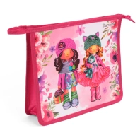 Папка для тетрадей А5 на молнии "Милые куколки"|Оф|049562|DV-14014-5