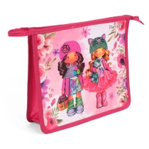 Папка для тетрадей А5 на молнии "Милые куколки"|Оф|049562|DV-14014-5