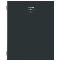 Тетрадь А5, 40 л., STAFF, скоба, клетка, офсет №2 ЭКОНОМ, обложка картон, ТЕМНАЯ, 405622