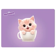 Настольное покрытие ЮНЛАНДИЯ для труда и творческих занятий, ПВХ, "Surprise cup", 50х70 см, 274622