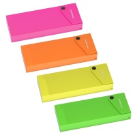 Пенал пластиковый ErichKrause® Matt Neon, ассорти (в коробке-дисплее по 12 шт.)