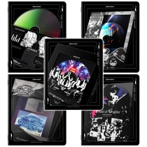 Тетради ДЭК А5 48 л. КОМПЛЕКТ 5 шт. BRAUBERG, скоба, клетка, глянцевый лак, "GAMES", 404933