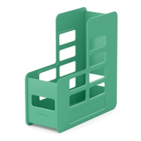 Подставка для бумаг вертикальная пластиковая ErichKrause® Techno, Powder, 100мм, оливковая Подставка для бумаг вертикальная пластиковая ErichKrause® Techno, Powder, 100мм, оливковая