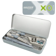 Готовальня 10 предметов "XO mate" в метал. футляре|Оф|056458|HA6418-4