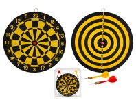 Дартс 25см, 2 дротика
