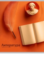 TМ Prof-Press Тетрадь ЛИНИЯ 48л. ЛИТЕРАТУРА «НА УРОКЕ» (48-2378) софт-тач|Из|48-2378