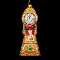 Украшение ErichKrause Decor Старинные часы 15см, стекло