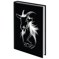 Ежедневник датированный 2027 145х215 мм, А5, STAFF, ламинированная обложка, "Символ года", 117801