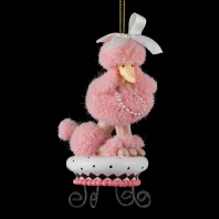 Украшение ErichKrause Decor Пудель на пуфике 12см